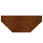Meuble TV d'angle Leick Home en bois massif, style Mission