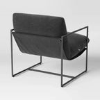 Chaise longue pliante à cadre métallique - Room Essentials