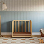 Lit de bébé convertible 8-en-1 Babyletto Palma avec berceau et kits pour lit de tout-petit