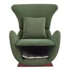 Christopher Knight Home Hudson Fauteuil d'appoint moderne rembourré en tissu avec niche pour animal de compagnie et espace de rangement