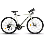 Vélo de Route Whisen, Cadre en Aluminium Léger, Freins à Disque, 16 Vitesses, Accélération Rapide, Adapté aux Hommes et aux Femmes
