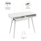Bush Furniture Nora Bureau d'ordinateur 40W avec rangement