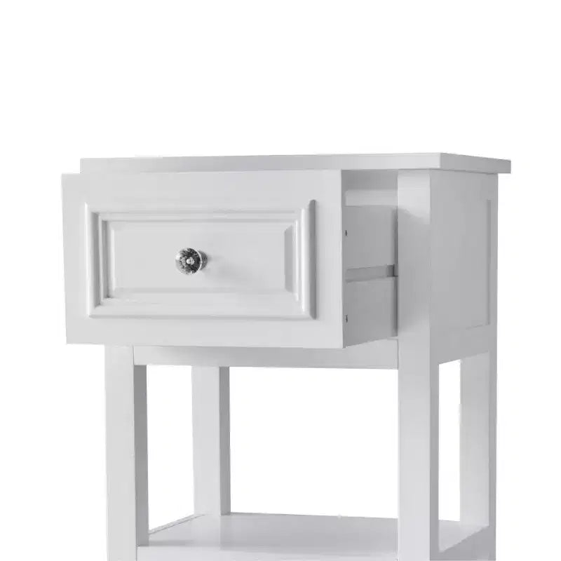 Floor Cabinet with 1 Drawer - White