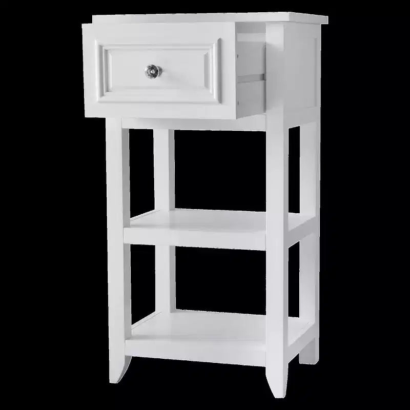 Floor Cabinet with 1 Drawer - White