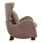 Christopher Knight Home Hudson Fauteuil d'appoint moderne rembourré en tissu avec niche pour animal de compagnie et espace de rangement