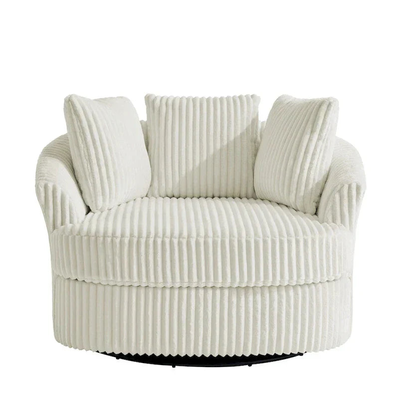 Fauteuil baquet pivotant déhoussable à bras encastrés DREAMSIDEA