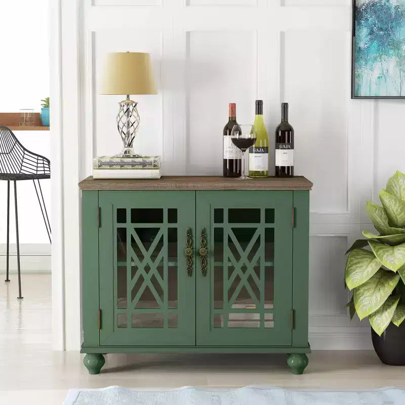 38 Buffet bas de rangement vintage armoire d'appoint - Festivo