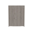 Table pliante Tacoma, sept étagères intérieures, finition blanche, haute qualité et durable
