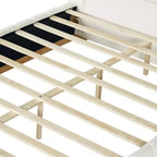 Lit en tissu moderne rayé Christopher Knight Home Buchanan avec tête de lit