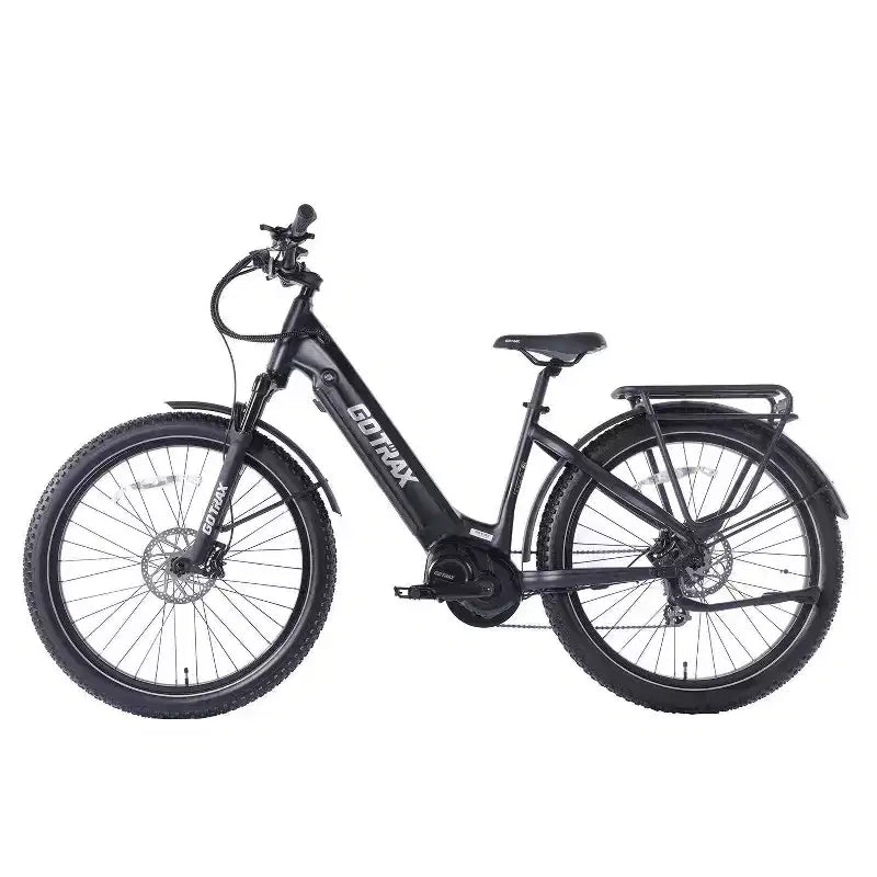 Vélo électrique hybride GOTRAX MX1 à enjambement bas pour adultes - Noir