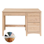 Bureau à 4 tiroirs en bois massif Arch+Haven
