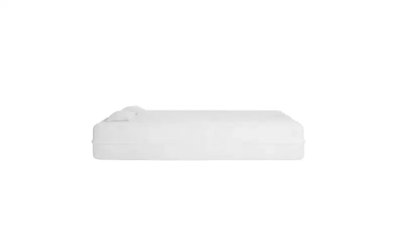 Modern Floor Sofa with 2 Pillows, Convertible Teddy Fabric Sleeper Sofa Bed for Living Room