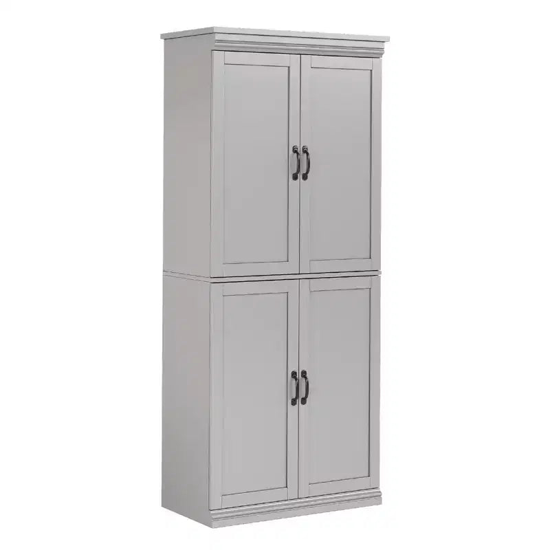 Freestanding Kitchen Pantry Storage Cabinet, 70 in Cupboard with Doors and Adjustable Shelves
