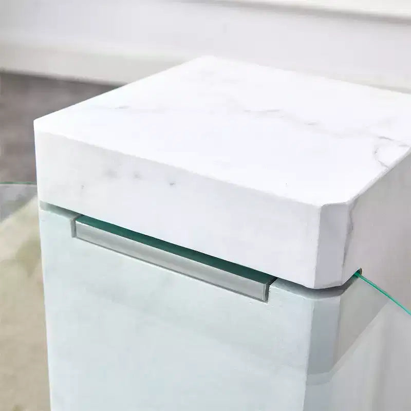 2-Tier Detachable Coffee Table, Space-Saving End Table for Living Room/Bedroom