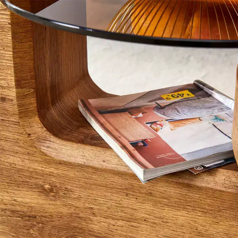 2-Tier Detachable Coffee Table, Space-Saving End Table for Living Room/Bedroom