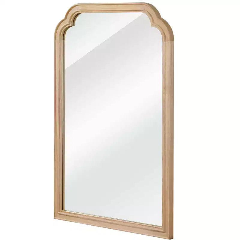 20x30 Solid Wood Frame Decorative Mirror with Rounded Corners