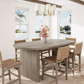 70.9 Oval Dining Table for 68 People, Large Kitchen Table with Thick Sturdy Wooden Base, Farmhouse Style for Kitchen & Living Room