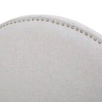 Tête de lit capitonnée en tissu réglable Grand lit/Très grand lit