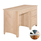 Bureau à 4 tiroirs en bois massif Arch+Haven