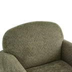Christopher Knight Home Yannis, fauteuil d'appoint moderne en bois rembourré avec accoudoirs Rom (Lot de 2)