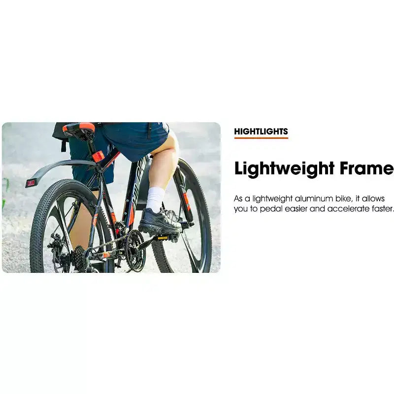 VTT HILAND 26 pour hommes et femmes, roues 3/6/multibranches, 18 vitesses
