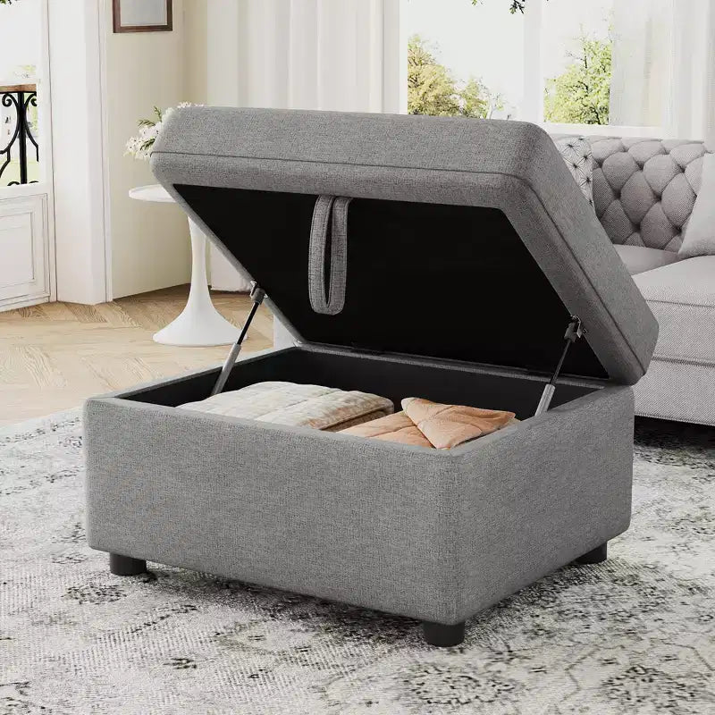 26,6 Pouf de rangement mobile