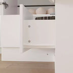 Hitow Armoire Minimaliste, Armoire d'Angle, Modèles à Double Porte et Tiroirs
