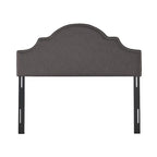 Tête de lit capitonnée en tissu réglable Grand lit/Très grand lit