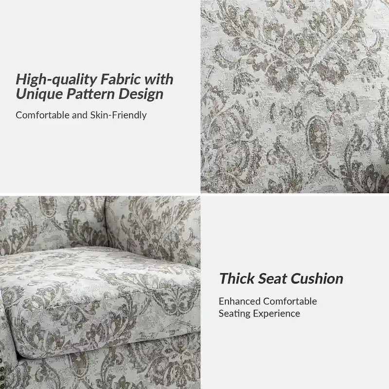 Fauteuil de salon Giampiero avec garniture cloutée (lot de 2) par HULALA HOME