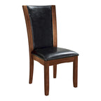Ensemble de salle à manger 7 pièces Bind en bois massif avec étagères ouvertes par Furniture of America