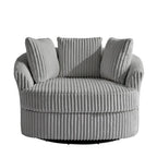 Fauteuil baquet pivotant déhoussable à bras encastrés DREAMSIDEA