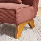 Lot de 2 fauteuils d'appoint en polyester Art Leon