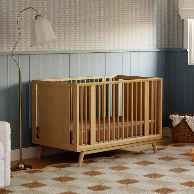 Lit de bébé convertible 8-en-1 Babyletto Palma avec berceau et kits pour lit de tout-petit