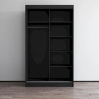 Armoire Aria 2 portes au fini lustré moderne