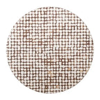 Table basse ronde à pied Mila Coconut Shell par East at Main