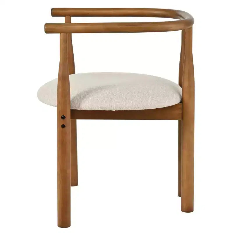Ensemble de salle à manger ovale 7 pièces pour 6 personnes, grande table de cuisine 71 po avec 6 chaises rembourrées, noyer - Christopher Knight Home