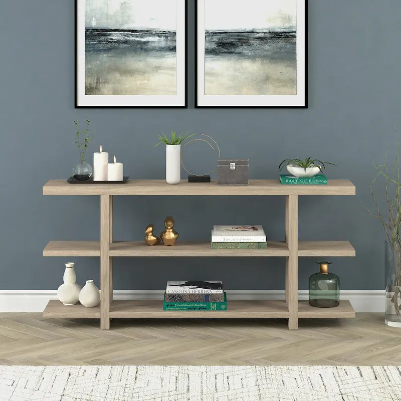 Table console rectangulaire large Acosta 64