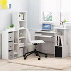 Furinno Étagère de rangement réversible 5 cubes pour livres, ouverte, horizontale ou verticale