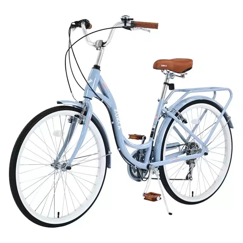 Vélo pour femme Zeus & Ruta de 24 pouces, 7 vitesses, cadre en acier