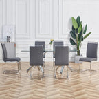 Chaises de salle à manger modernes en similicuir PU, lot de 4