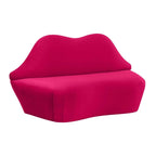 Divan en velours Lèvres - 67,7L x 29,1P x 36H