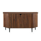 Meuble TV d'angle Middlebrook avec porte vitrée de 48 pouces