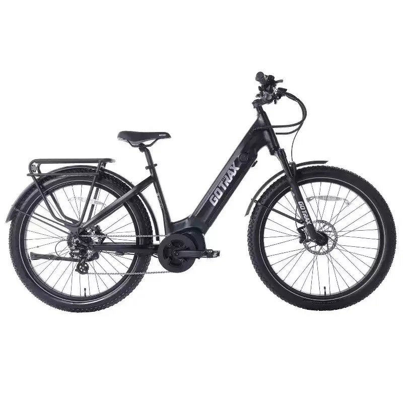 Vélo électrique hybride GOTRAX MX1 à enjambement bas pour adultes - Noir