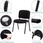 Lot de 5 chaises en maille Karl Home pour église et salle de conférence