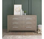 Ensemble de chambre de bébé 3 pièces Child Craft Kieran comprenant un lit de bébé convertible 4-en-1, une commode double et une commode