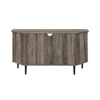 Meuble TV d'angle Middlebrook avec porte vitrée de 48 pouces