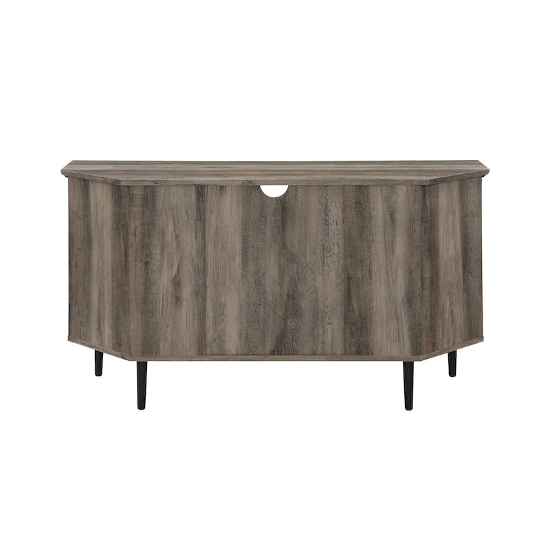 Meuble TV d'angle Middlebrook avec porte vitrée de 48 pouces