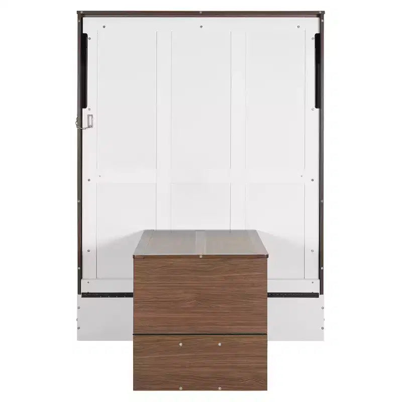 Lit escamotable GDF Studio Lawrence double avec bureau pliable