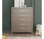 Ensemble de chambre de bébé 3 pièces Child Craft Kieran comprenant un lit de bébé convertible 4-en-1, une commode double et une commode