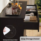 Commode de rangement à 8 tiroirs, coffre à tiroirs profonds, large meuble de rangement pour salon, couloir, chambre d'enfant